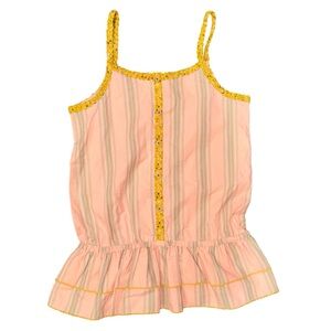 Matilda Jane w/Joanna Gaines‎ Morning Sunrise sz 12 braided spaghetti strap tank